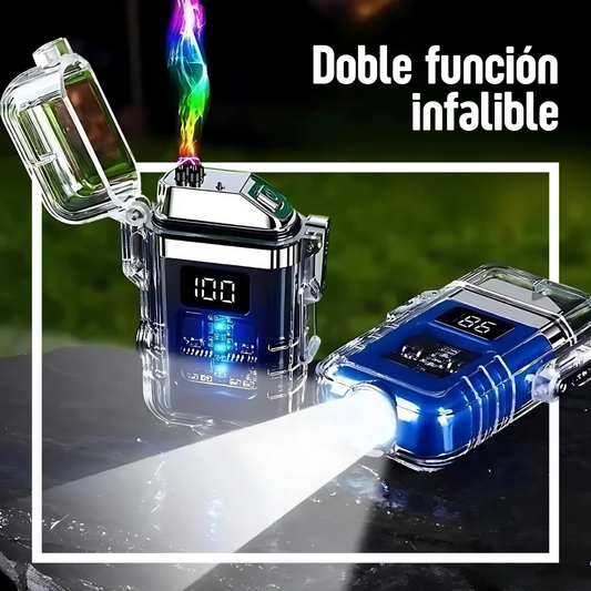 FLAMELITE: Encendedor + Linterna Premium 2-en-1