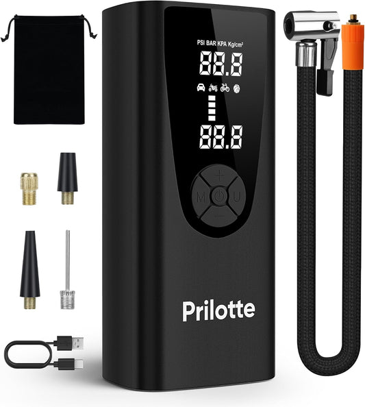 Inflador Portátil de Neumáticos 150 PSI - Compresor Eléctrico 20000mAh