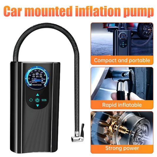 Inflador Portátil de Neumáticos 150 PSI - Compresor Eléctrico 20000mAh