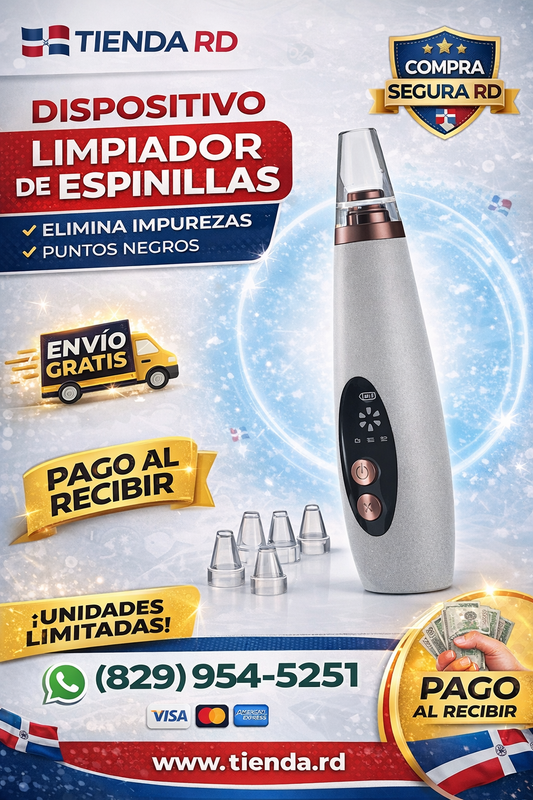 Elimina puntos negros y limpia tus poros en minutos