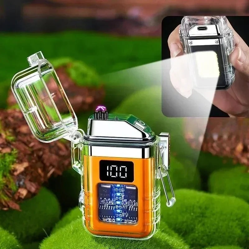 FLAMELITE: Encendedor + Linterna Premium 2-en-1