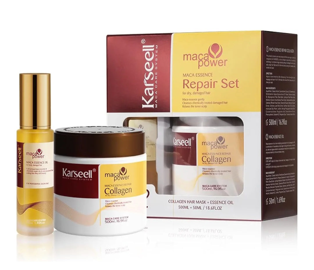 Combo restaurador e hidratación profunda