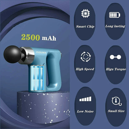 💪 PowerFlex™ – Pistola de Masaje Inteligente de Alta Frecuencia