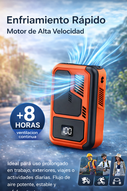🌀 Ventilador Portátil 4 en 1 con Clip – Aire Frío Donde Quieras 🔥❄️
