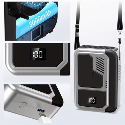 🌀 Ventilador Portátil 4 en 1 con Clip – Aire Frío Donde Quieras 🔥❄️